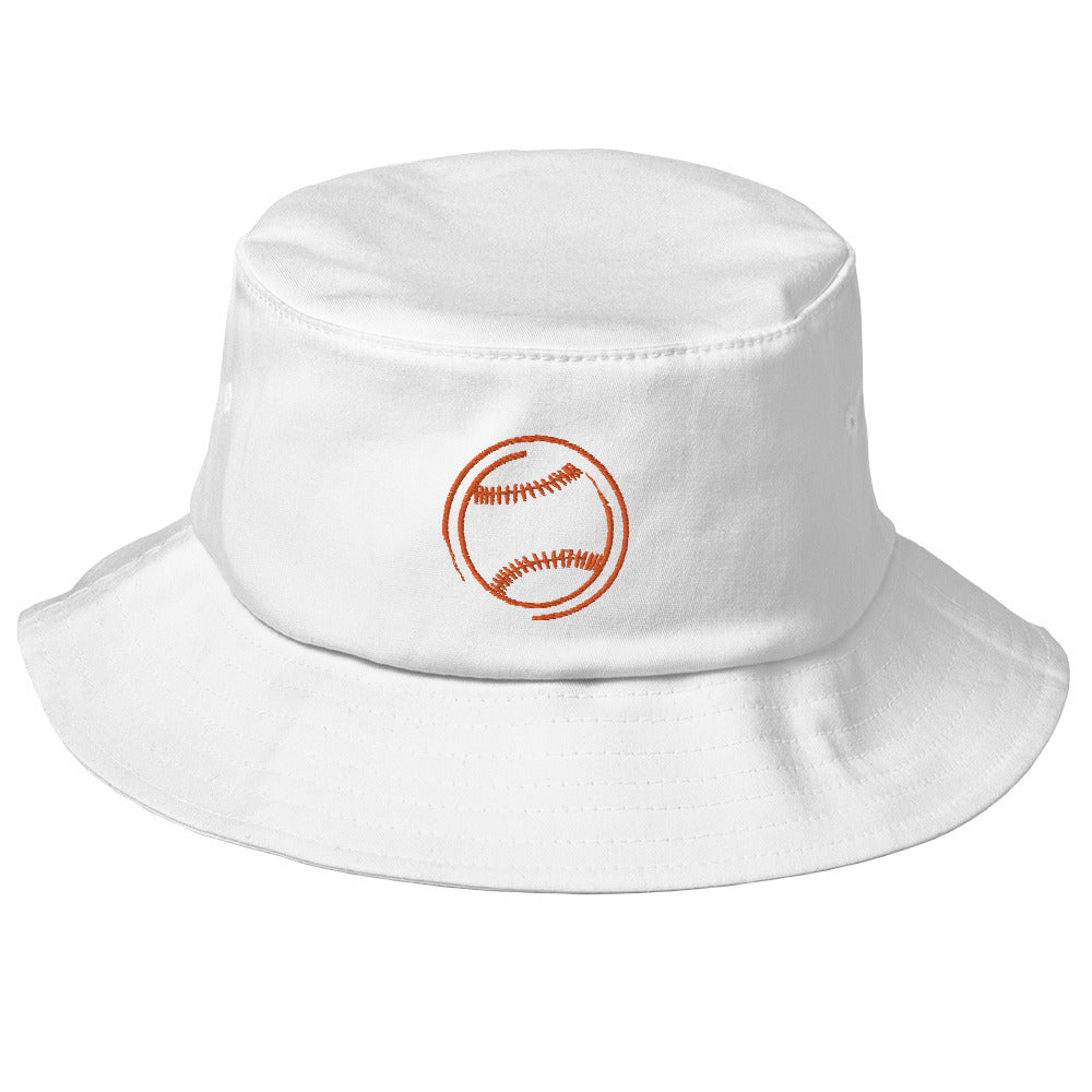 Baseball Old School Bucket Hat