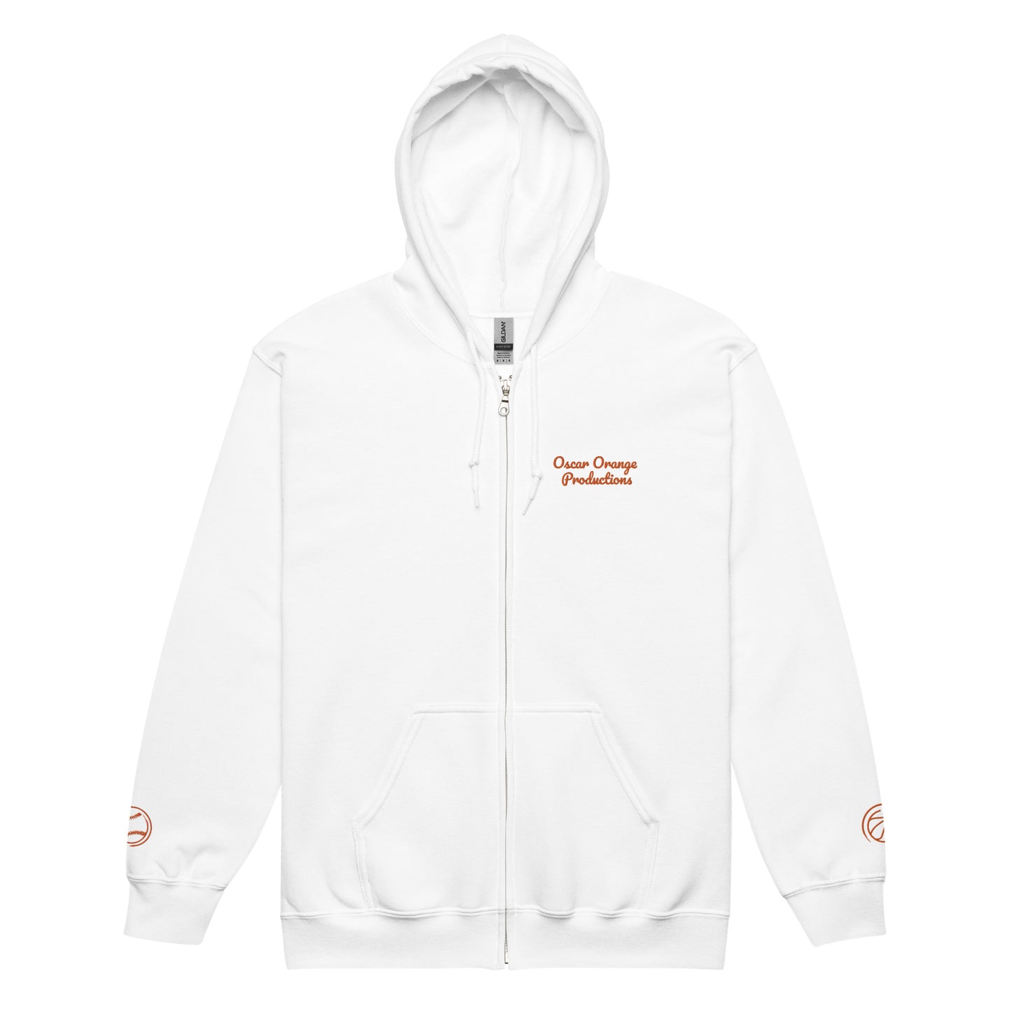 Unisex zip hoodie