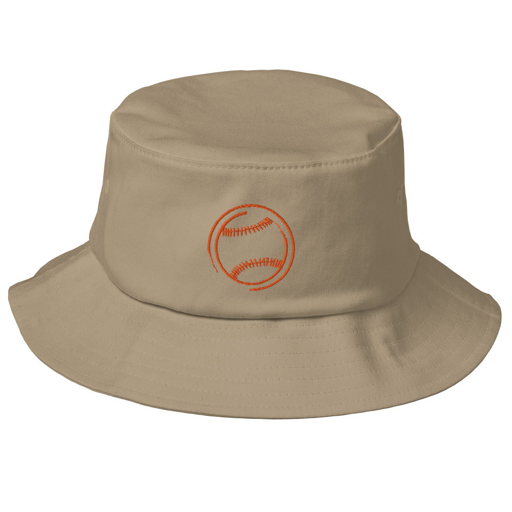 Baseball Old School Bucket Hat