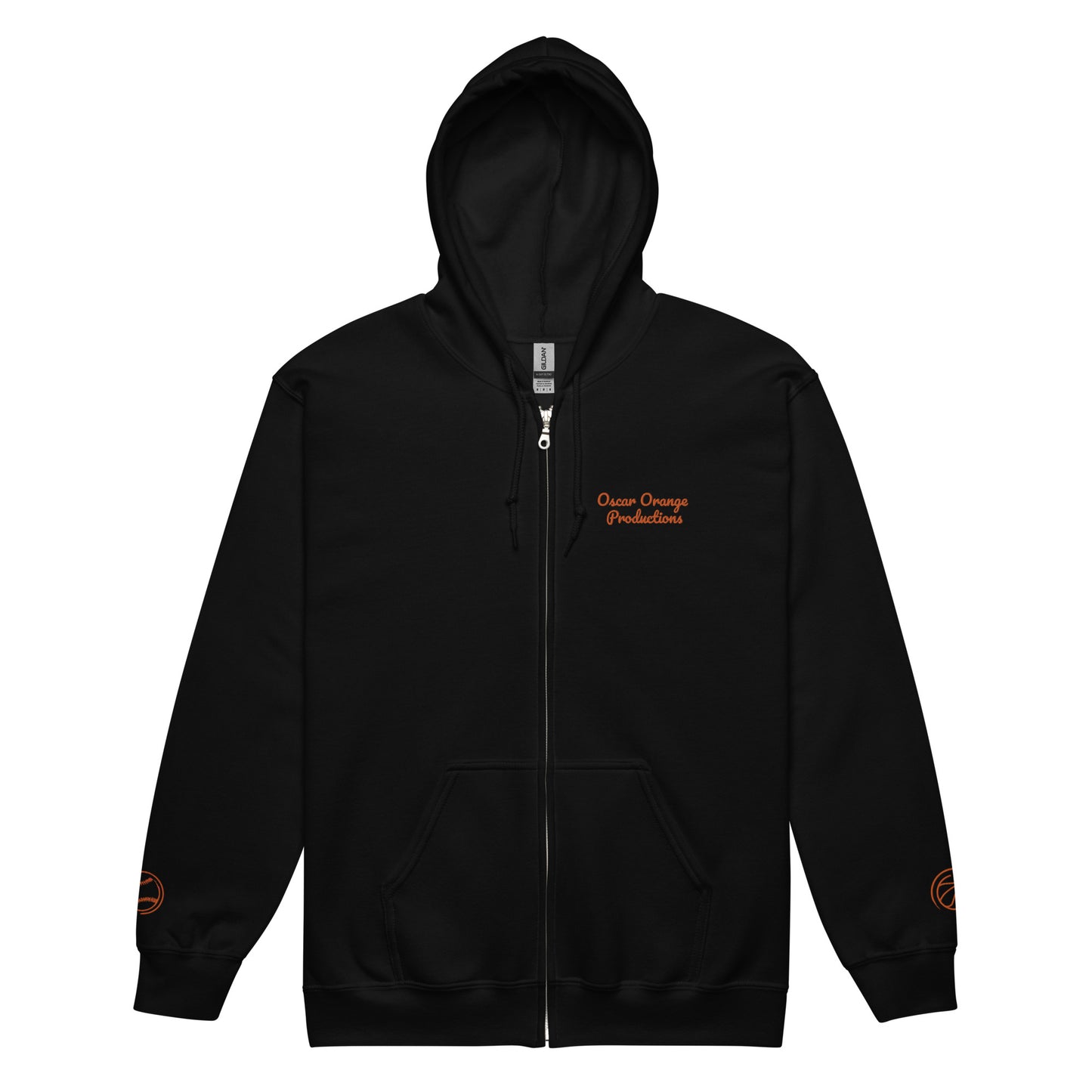 Unisex zip hoodie
