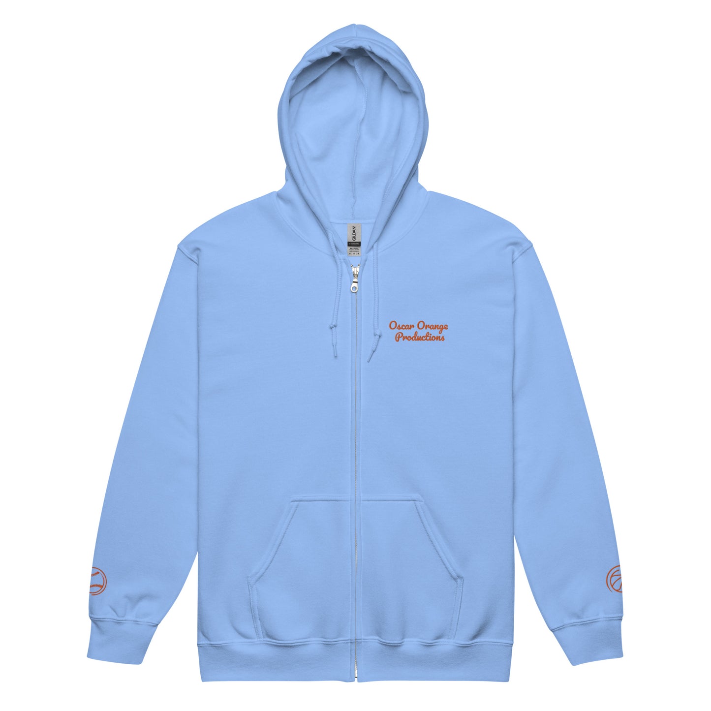 Unisex zip hoodie