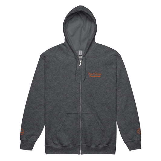 Unisex zip hoodie