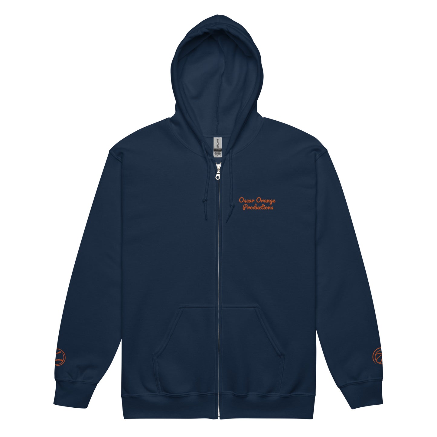 Unisex zip hoodie