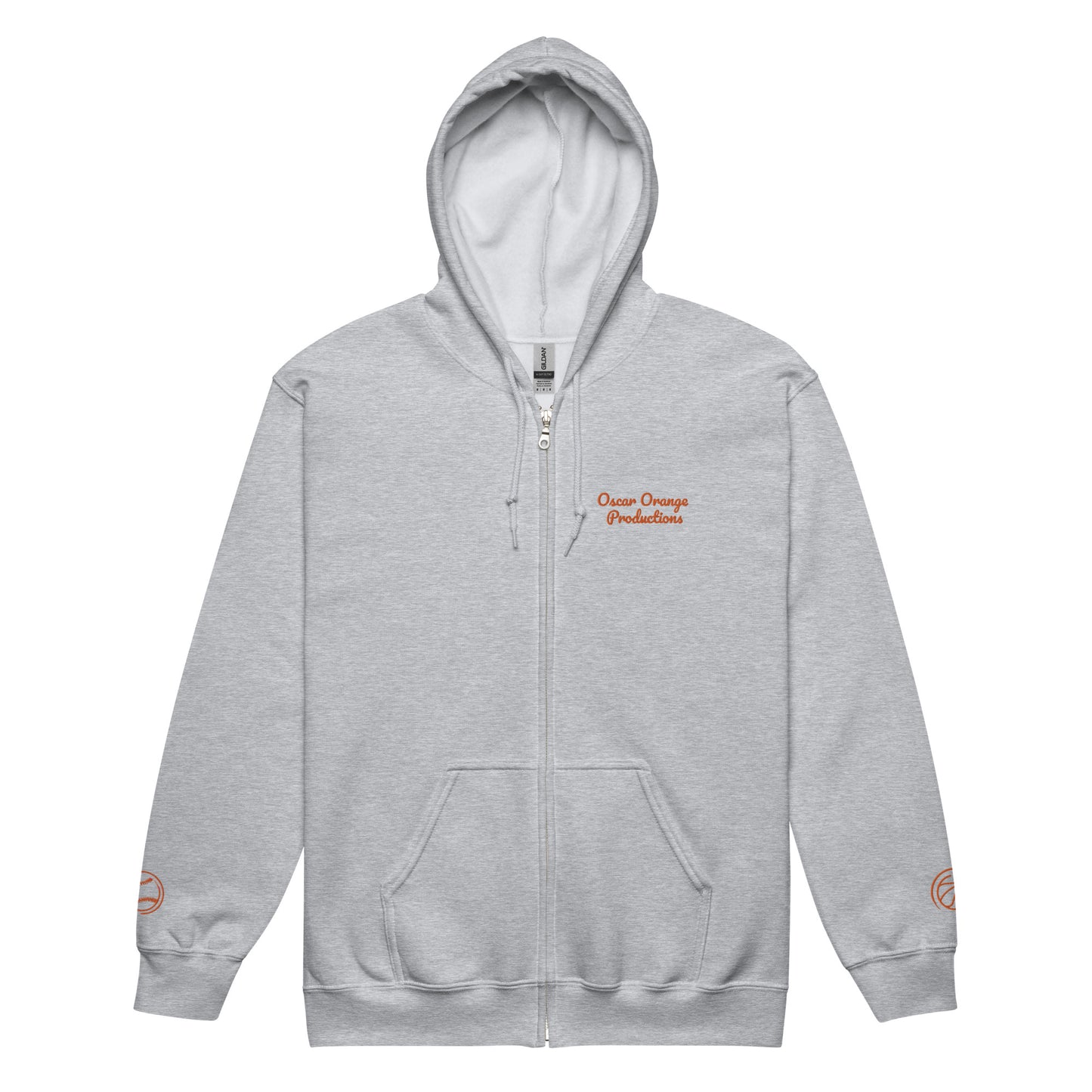 Unisex zip hoodie